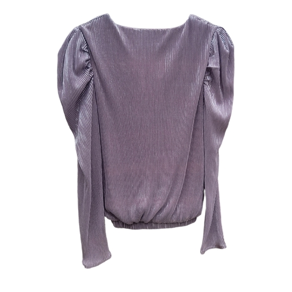 On Twelfth Metallic Blouse - Picture 2 of 5